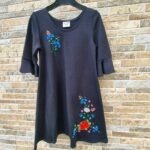 Trikotaažist kleit tikandiga suurus 116