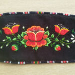 kahepoolne villane vöö tikandiga