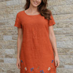 Linasest riidest kleit suurus XL