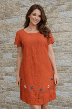 Linasest riidest kleit suurus XL