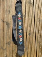 Must puuvillane käsitsi tikitud seotav vöö - Image 2