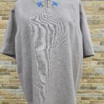 Meeste linane käsitöötikandiga särk suurus XL-XXL