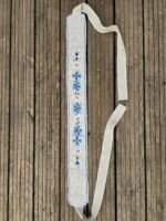 Hele naturaalne linane käsitöötikandiga vöö - Image 2