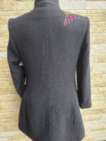 Villane mantel käsitsi tehtud tikanditega, suurus L - Image 5