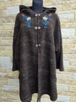 Villane kapuutsiga ja käsitöötikanditega keep suurustele L-XXL - Image 2