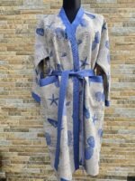 Linane meeste kimono merekarbi mustriga L-XL - Image 2