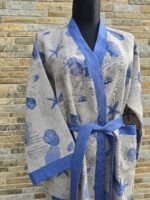 Linane meeste kimono merekarbi mustriga L-XL - Image 3