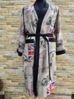 Linane Londoni teemalise mustriga kimono L-XXL - Image 2