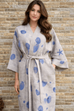 Linane merekarpidega kimono M-XL