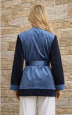 Sametist sinine kimono suurustele M-L - Image 6